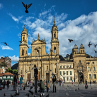 Foto de la plaza de bolivar